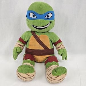 Nickelodeon Build a Bear Leonardo Teenage Mutant Ninja Turtles Plush 2014 TMNT